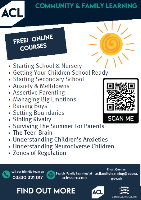 Free courses poster