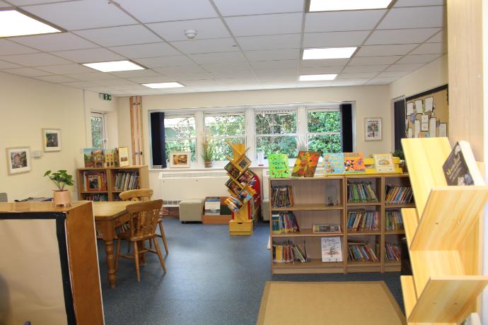 photo of school library
