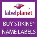 link to Stikins name labels logo of label planet, stickins name labels.